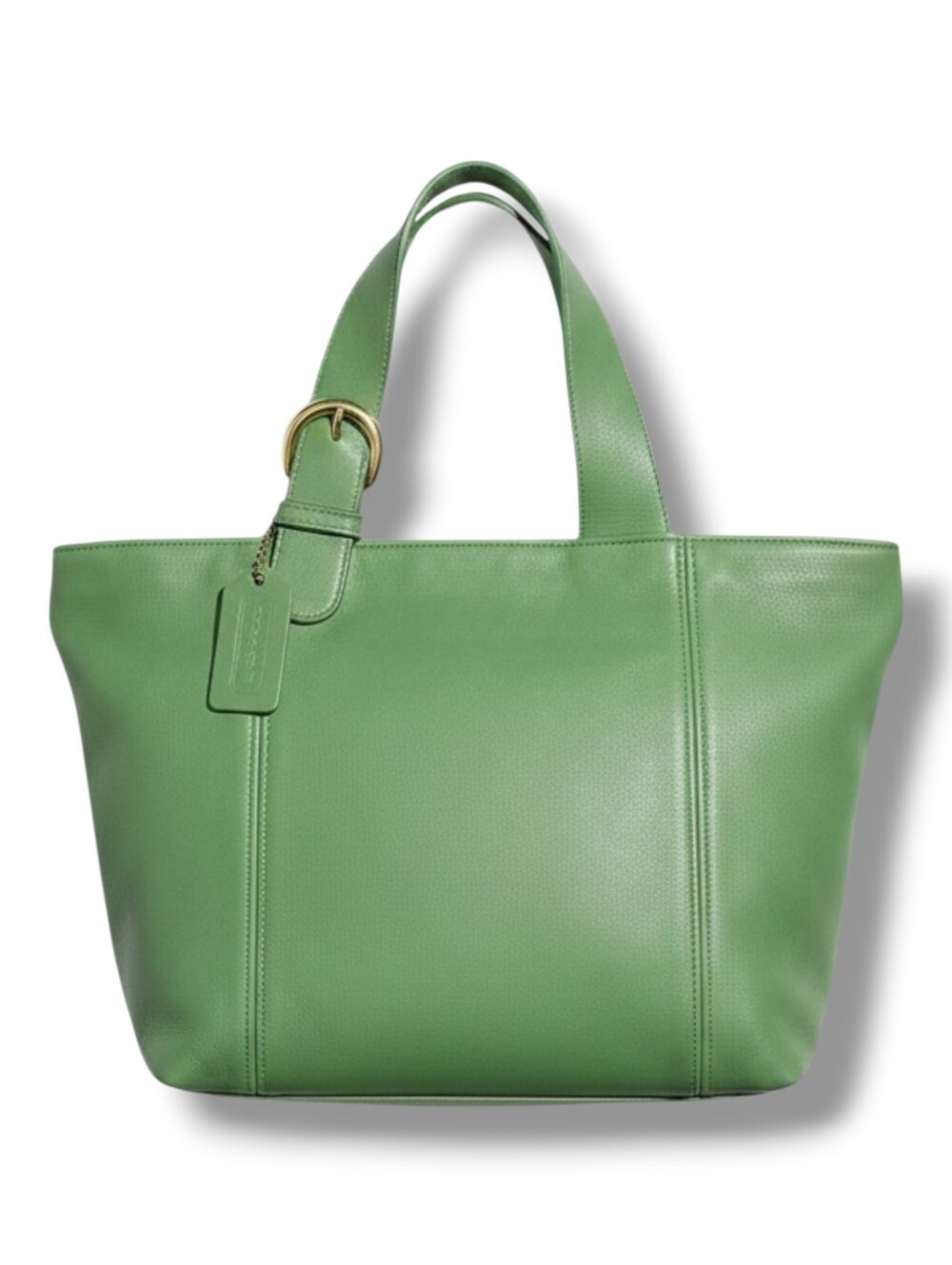 🚨BUY ON WHATNOT🚨 Pre-loved Vintage Coach Waverly Soho Tote In Leaf Green